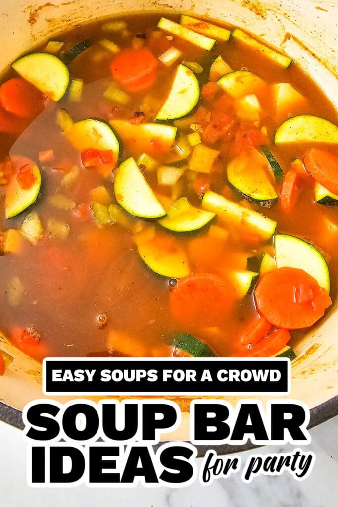soup bar ideas - Spiced Moroccan Vegetable Soup copy