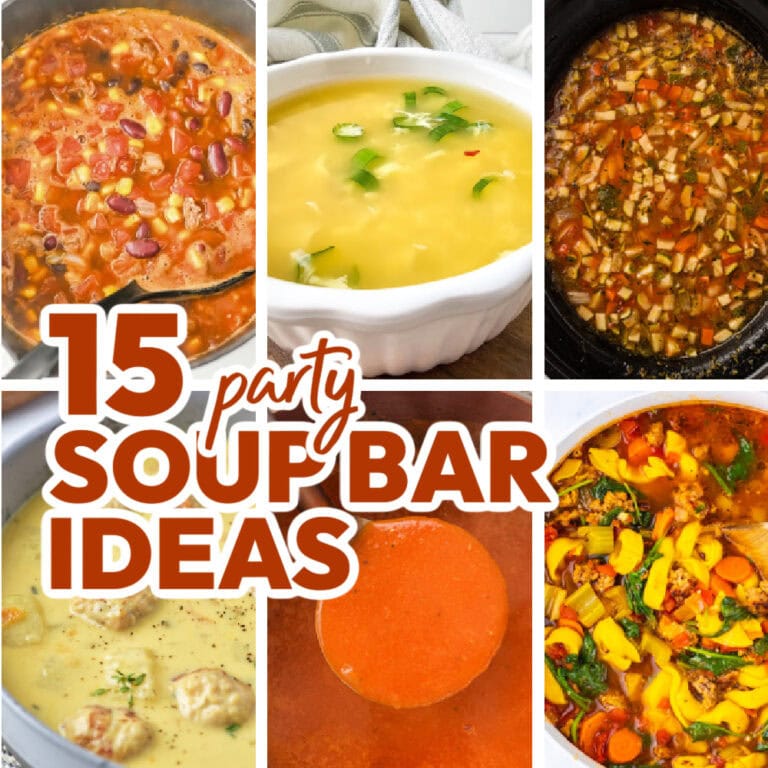 soup bar ideas for party featured image