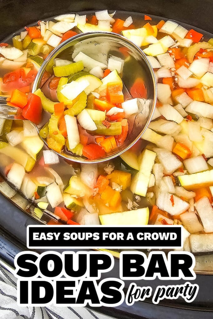 soup bar ideas - slow cooker summer vegetable copy