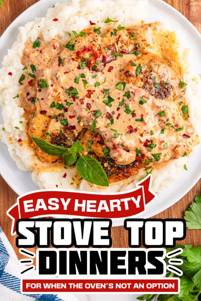 stove top dinners - Creamy Garlic Marry Me Chicken
