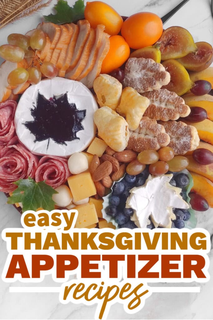 thanksgiving appetizer recipes - Fall Appetizer Charcuterie Board