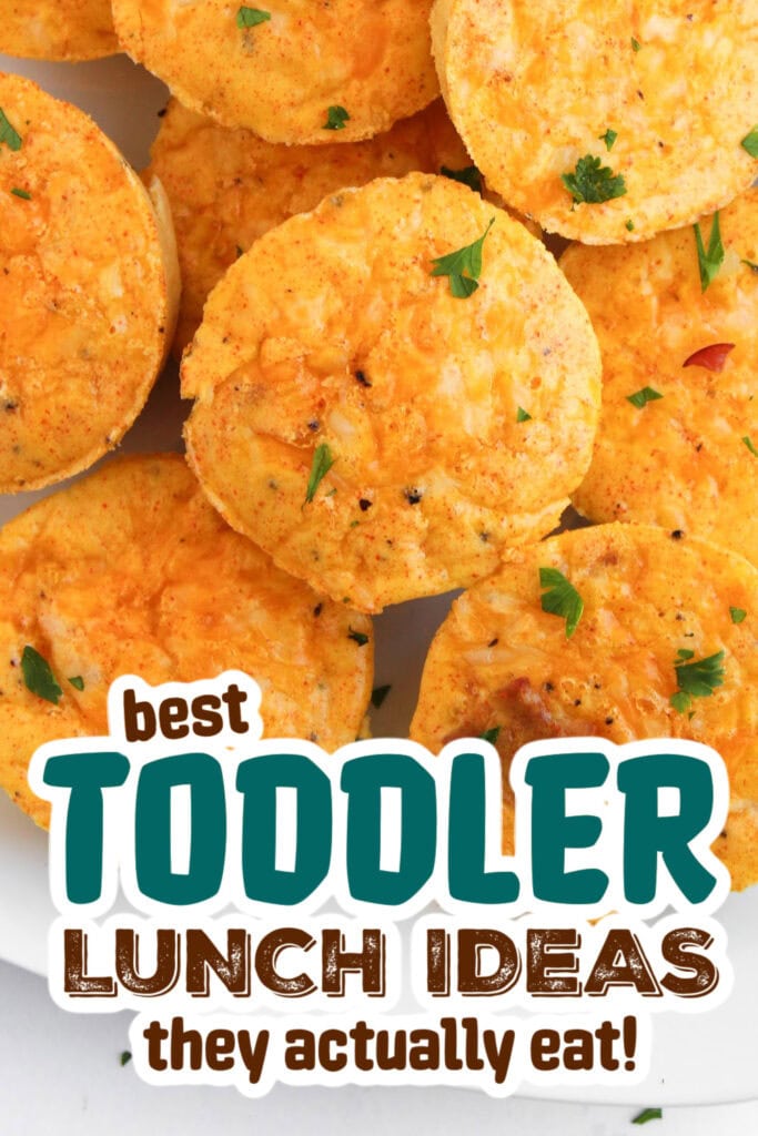 toddler lunch recipes - Classic Ham & Cheese Egg Bites