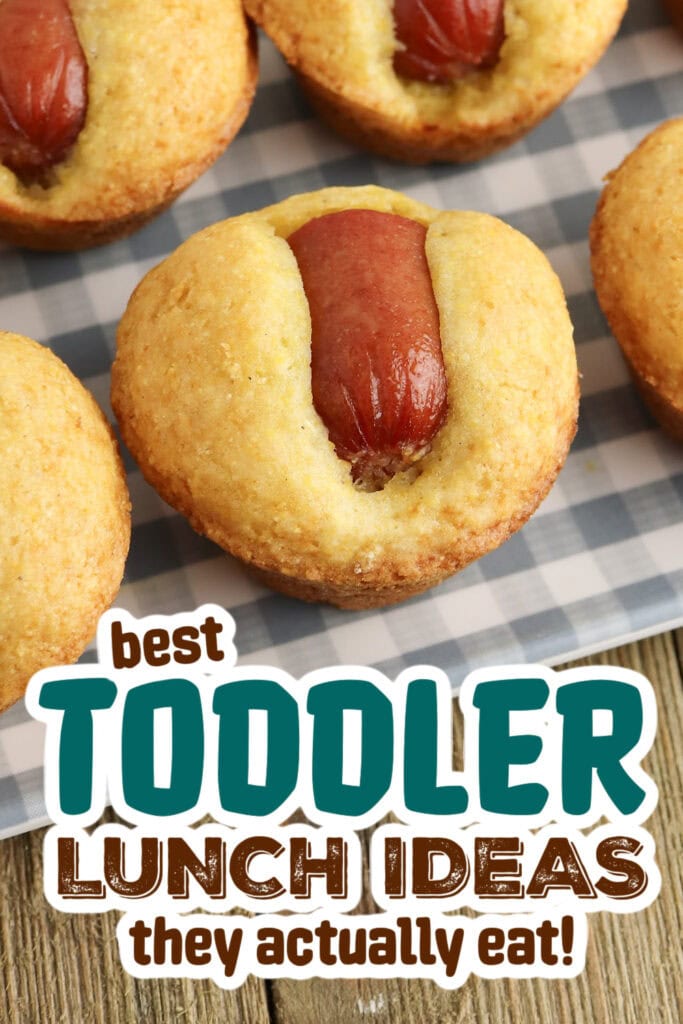 toddler lunch recipes - Corndog Mini Muffins
