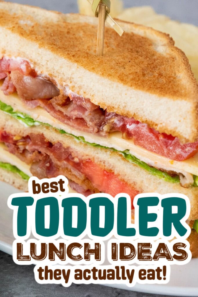 toddler lunch recipes - Homestyle Chicken & Bacon Club Sandwich