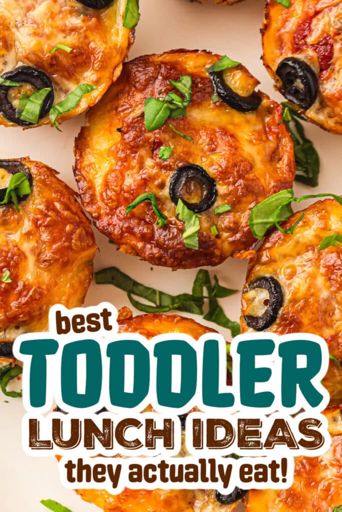 toddler lunch recipes - Lunchbox Pizza Muffins