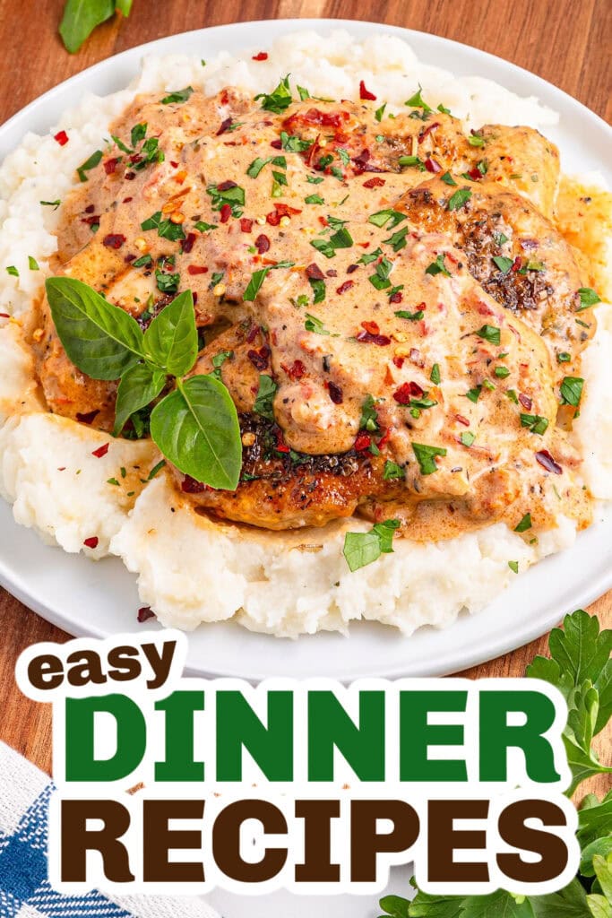 Easy Dinner Ideas-Creamy Garlic Marry Me Chicken