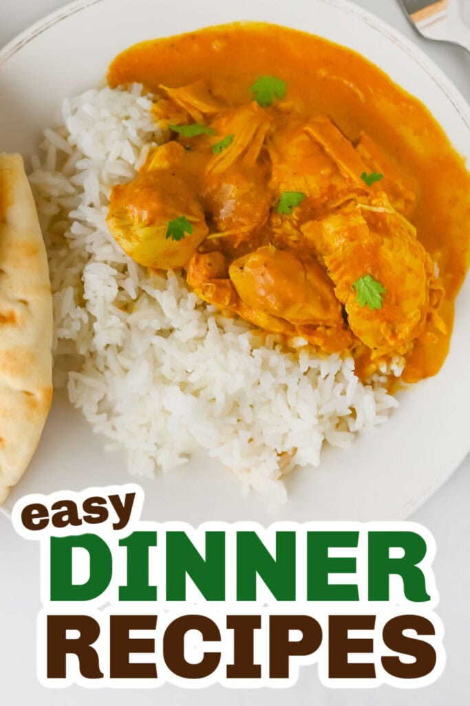 Easy Dinner Ideas-Crockpot Butter Chicken