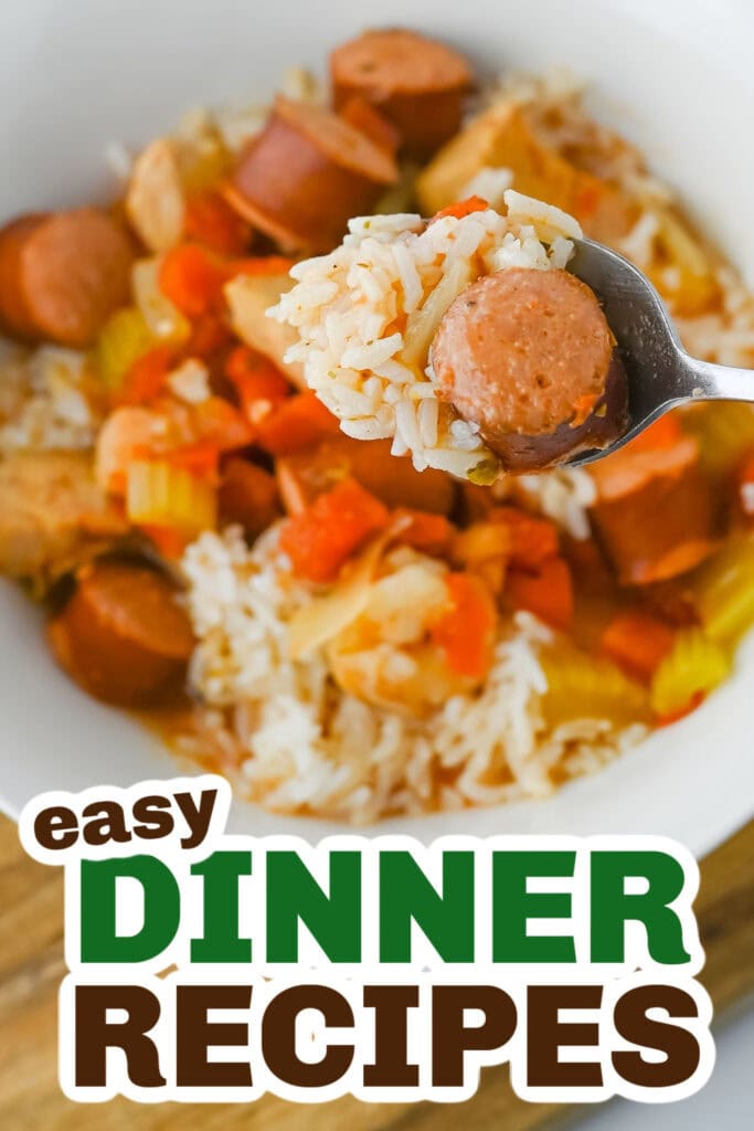 Easy Dinner Ideas-Crockpot Jambalaya