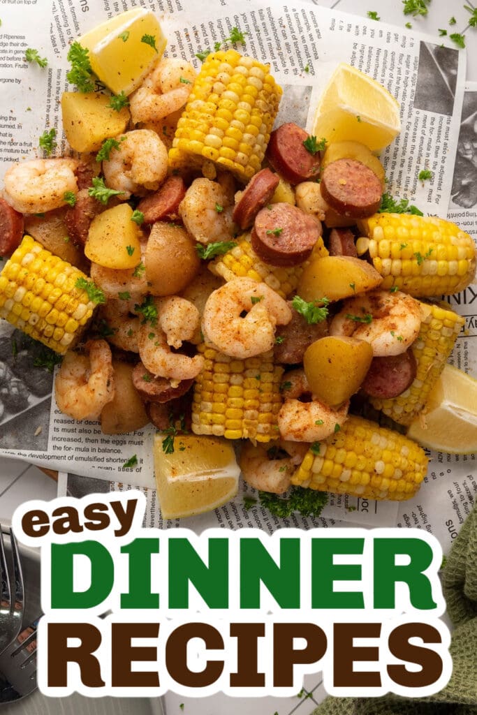 Easy Dinner Ideas-One-Pot Instant Pot Shrimp Boil