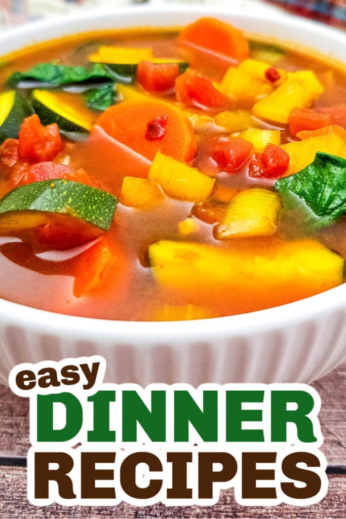 Easy Dinner Ideas-Spiced Moroccan Vegetable Soup
