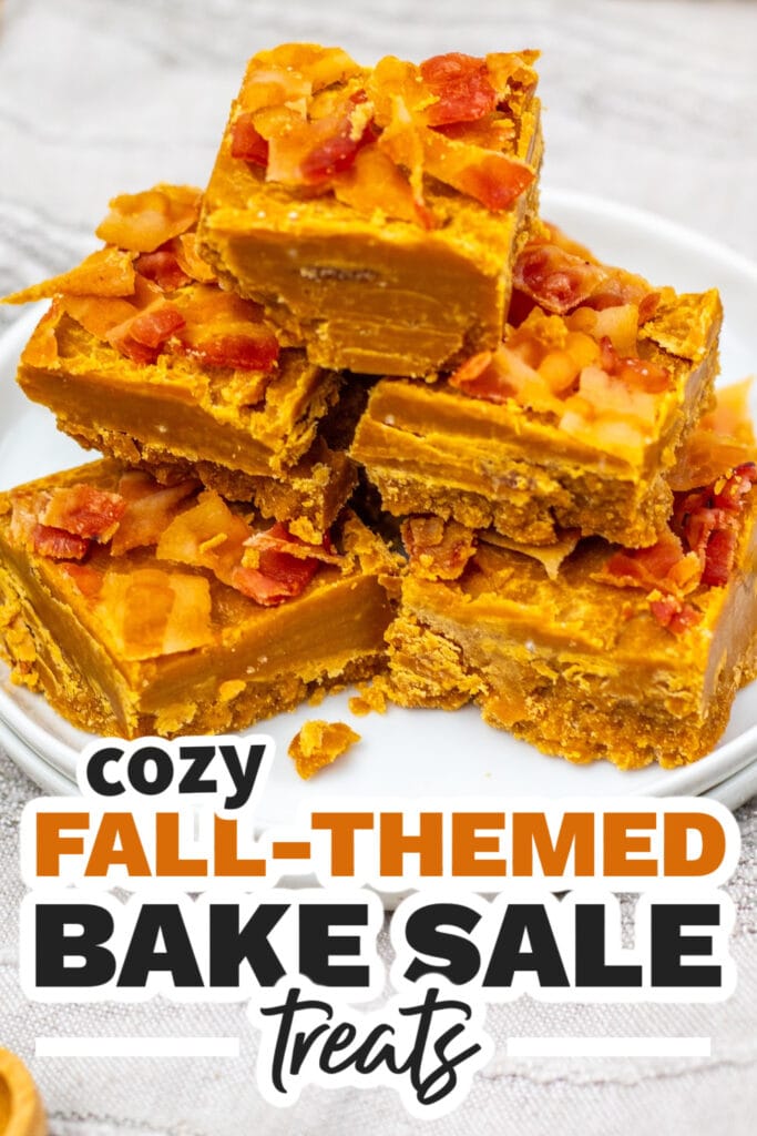 Fall Bake Sale Treats- Chewy Maple Bacon Fudge