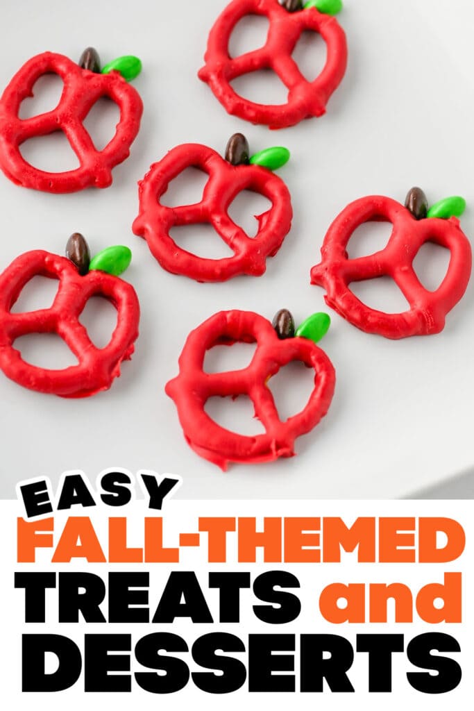 Fall Treats and Desserts- Apple Pretzels copy 2