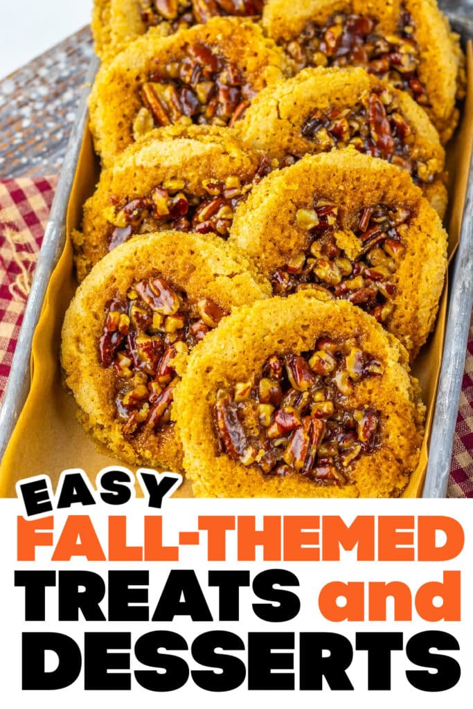 Fall Treats and Desserts- Buttery Pecan Pie Cookies copy