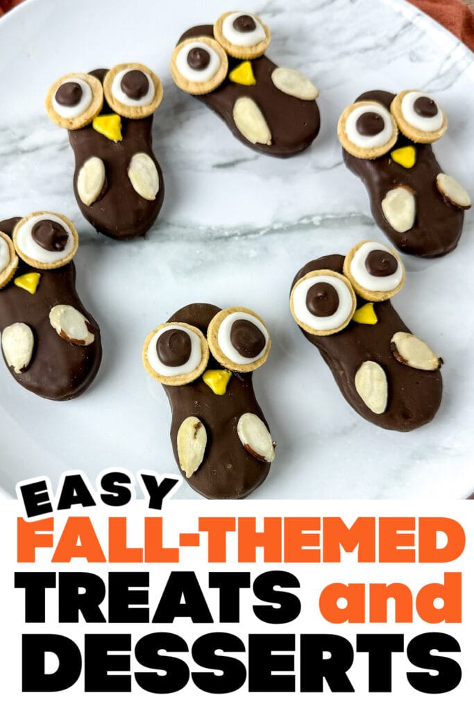 Fall Treats and Desserts- Nutter Butter Owl Cookies copy