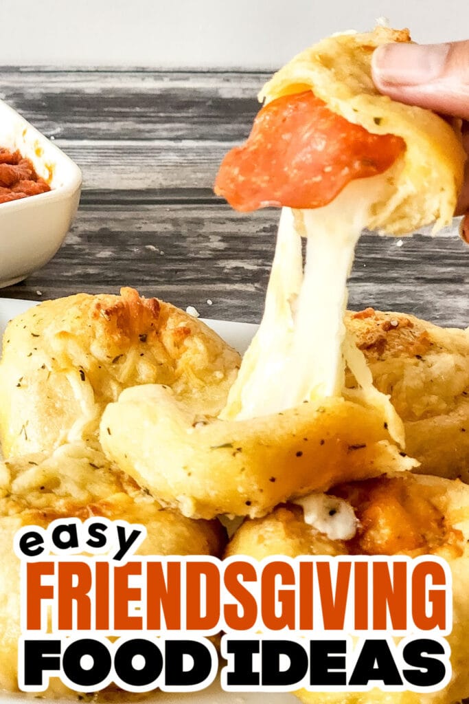 Friendsgiving Food Ideas-Cheesy Pepperoni Pizza Biscuits