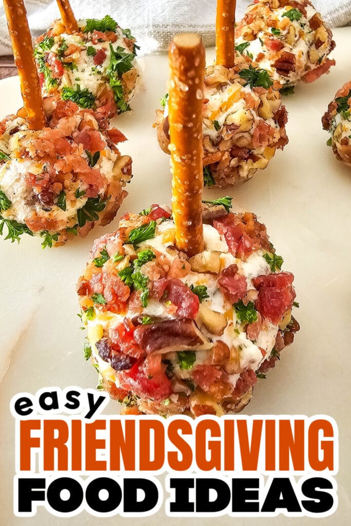 Friendsgiving Food Ideas-Cracked Out Cheeseball Bites