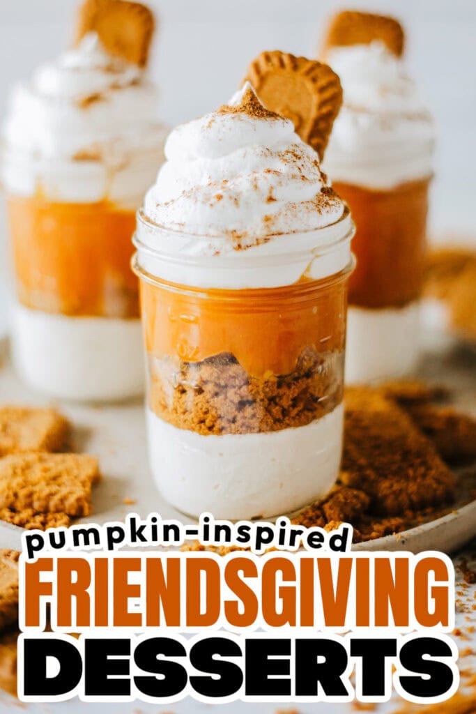 Pumpkin-Inspired Friendsgiving Dessert- Pumpkin Pie Cheesecake Trifle