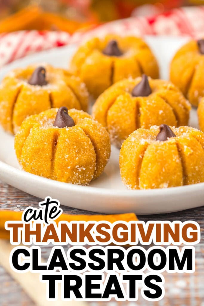 Thanksgiving Classroom Treats-Pumpkin Fudge Truffles