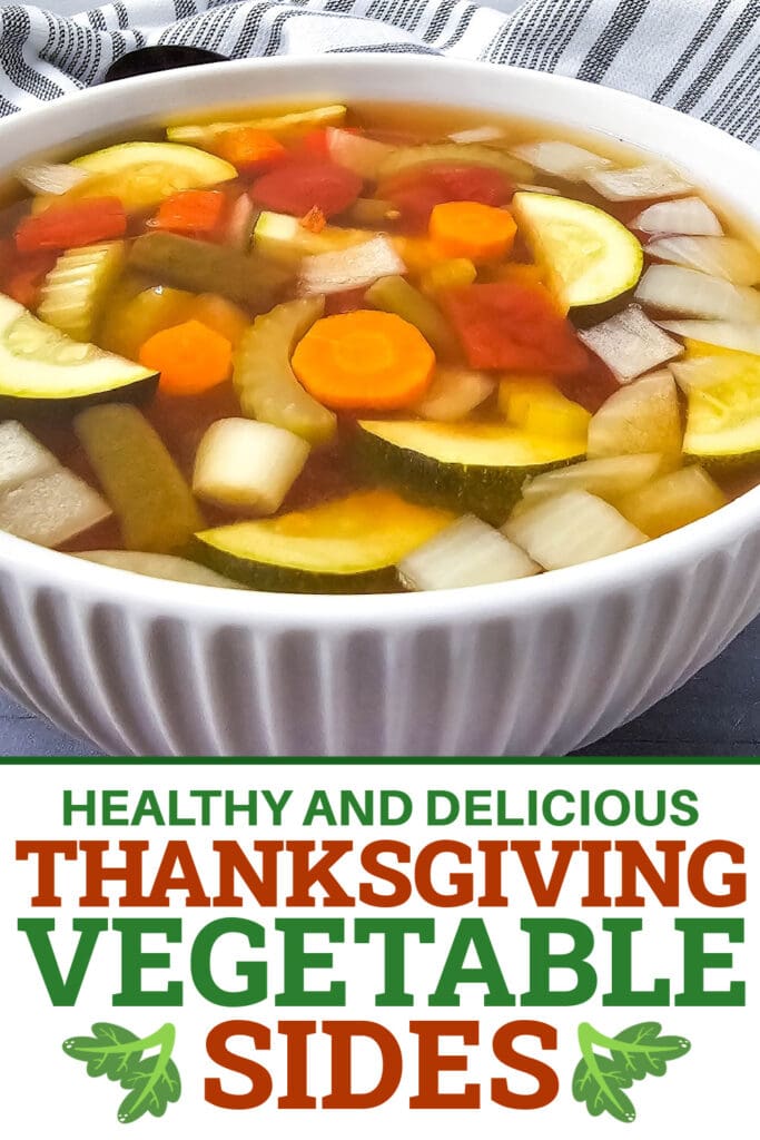 Thanksgiving Vegetable Sides - Crockpot Vegetable Soup copy