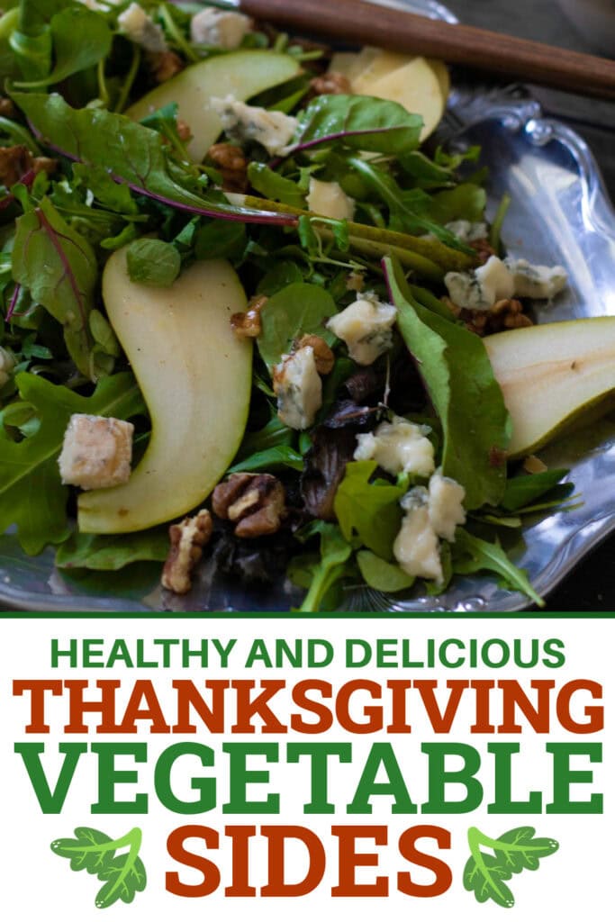Thanksgiving Vegetable Sides - festive harvest salad copy
