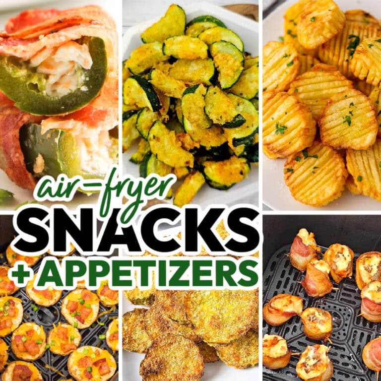 Easy Air Fryer Snacks + Appetizers