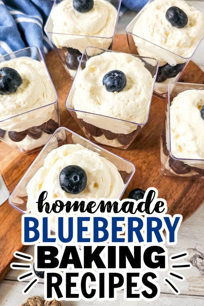 blueberry baking recipes -Fluffy Blueberry Cloud Mousse copy