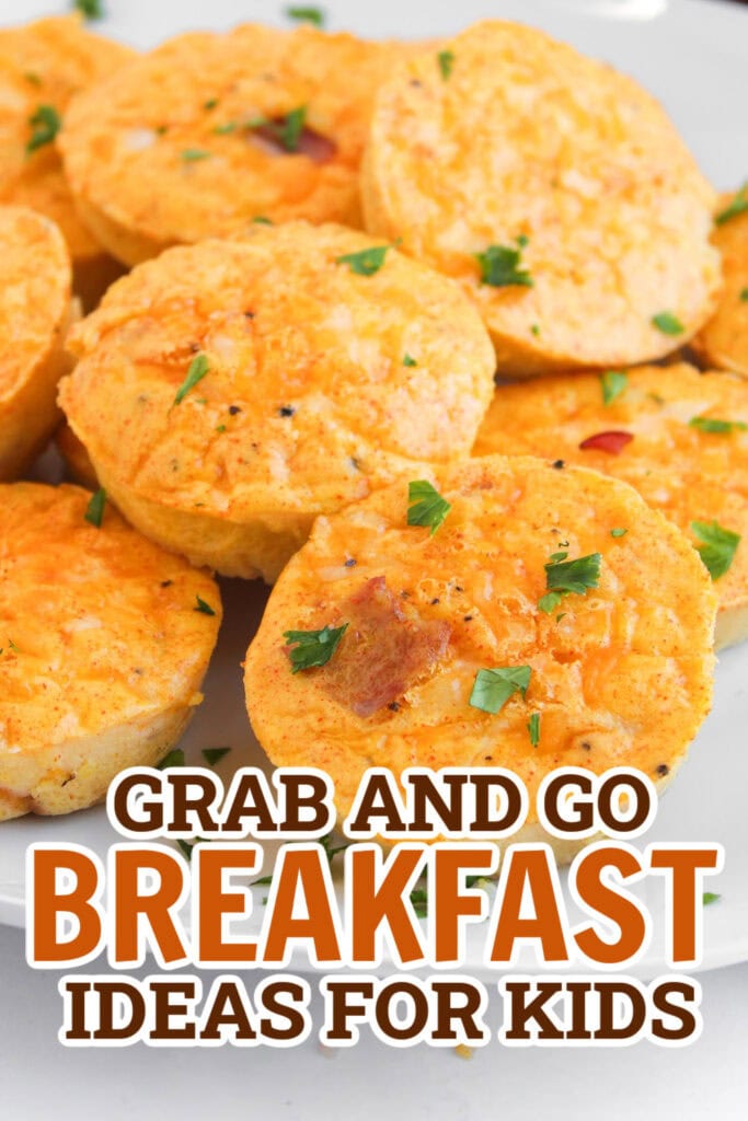 breakfast for kids - Classic Ham & Cheese Egg Bites