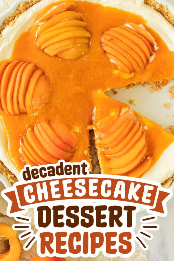 cheesecake recipes -Fresh Apricot Cheesecake Tart