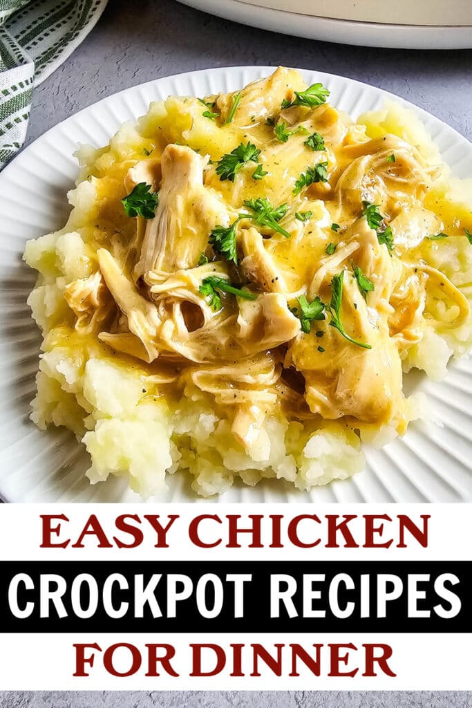 chicken crockpot recipes - Slow Cooker Chicken and Gravy copy