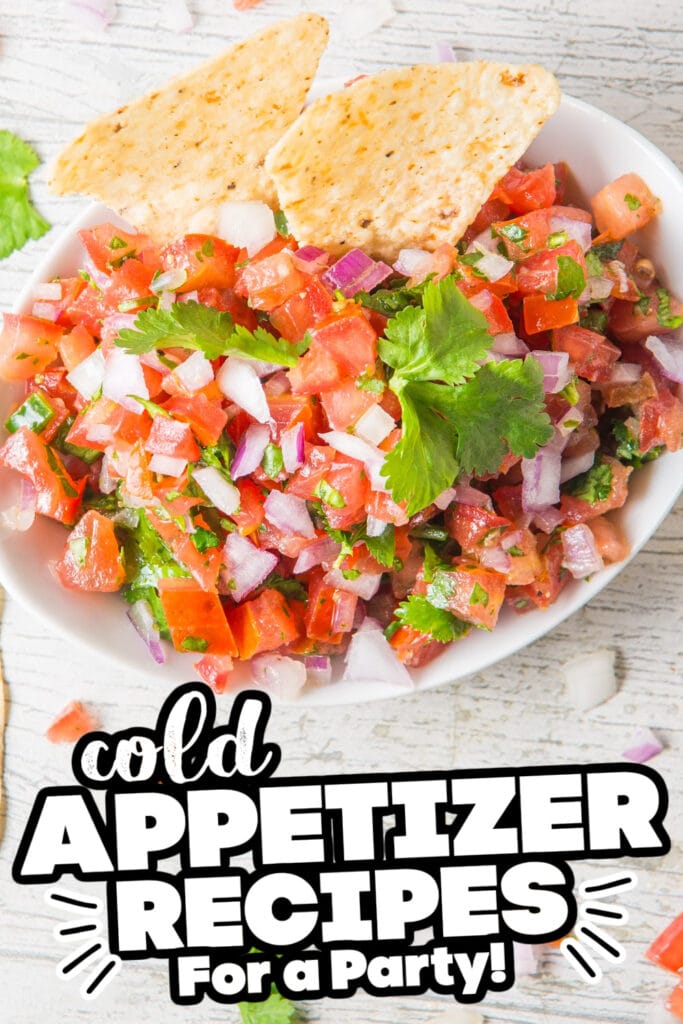cold appetizer - Fresh & Zesty Pico de Gallo Recipe