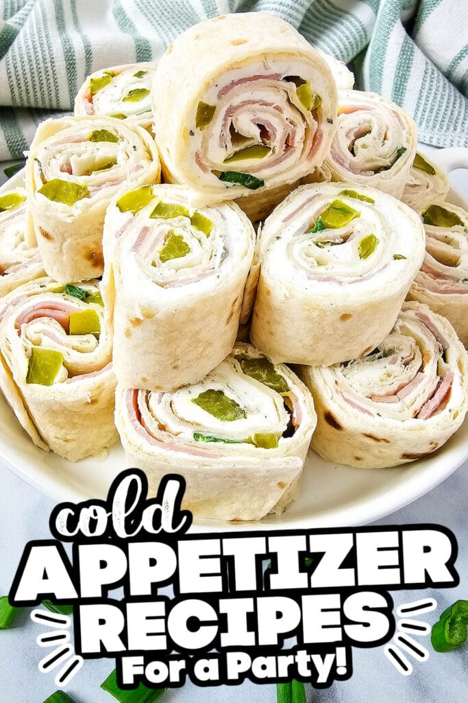 cold appetizer - Tangy & Creamy Pickle Dip Pinwheels