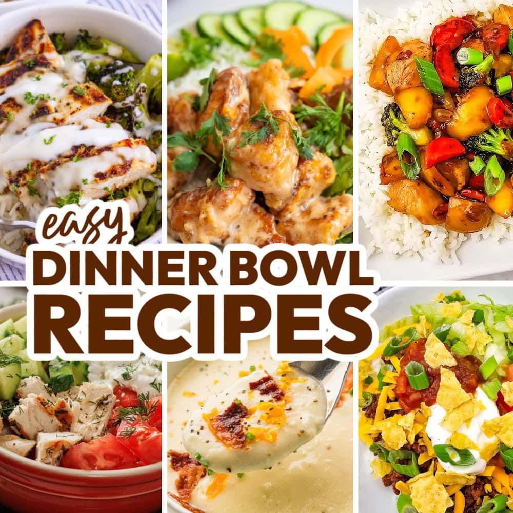 Easy Dinner Bowl Recipes You Can Make in No Time!
