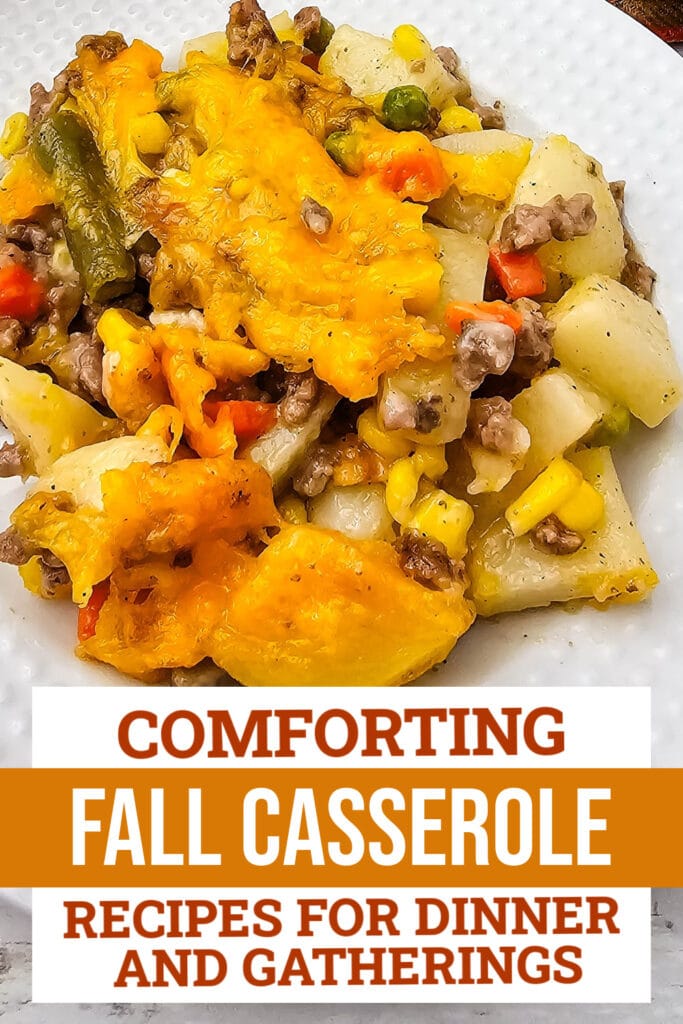 fall casserole recipes - Creamy Hobo Casserole copy