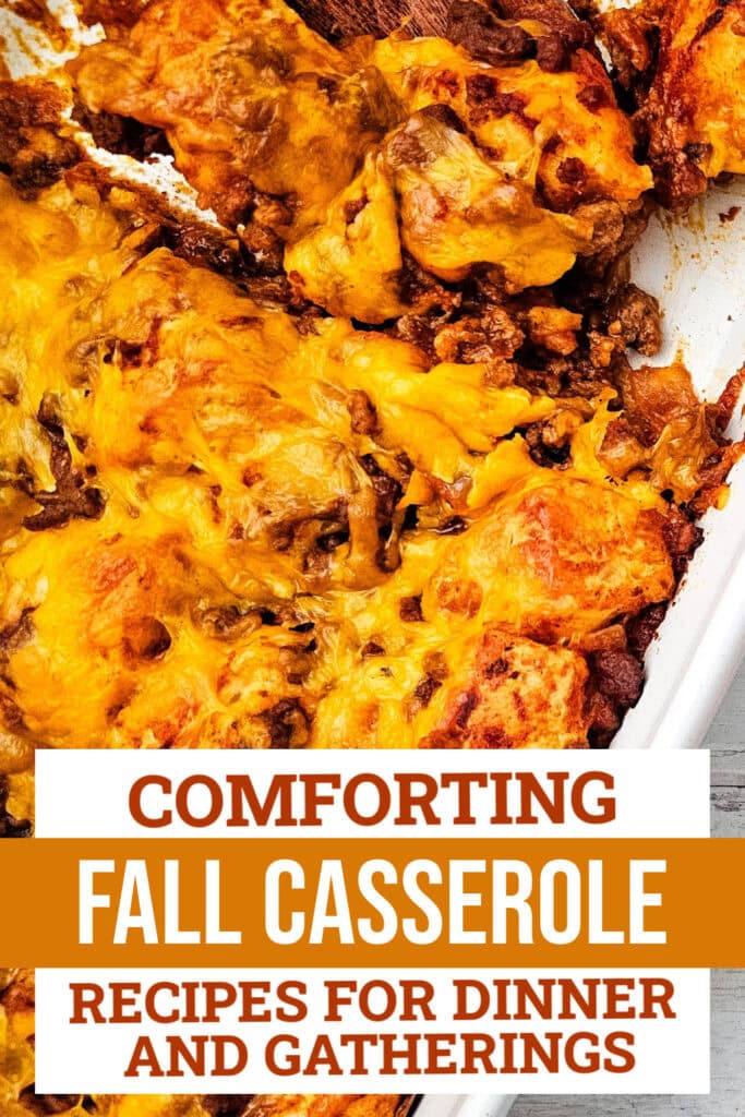 fall casserole recipes - Sloppy Joe Biscuit Casserole copy