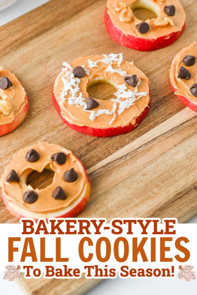 fall cookies - Apple Slice Cookies