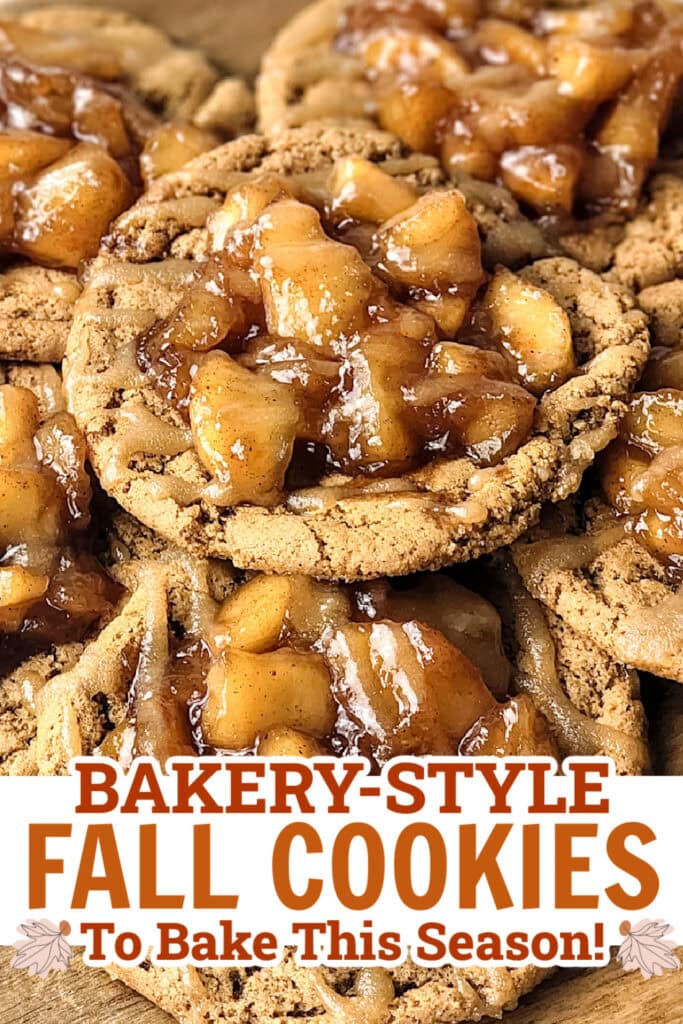 fall cookies - apple pie cookies