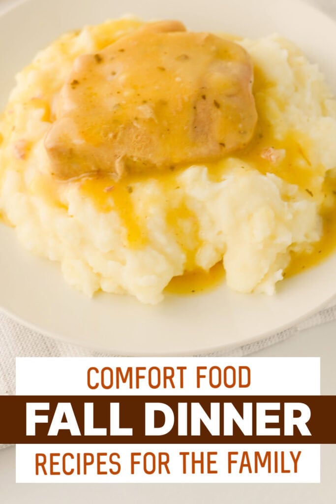 fall dinners - Crockpot Ranch Pork Chops copy