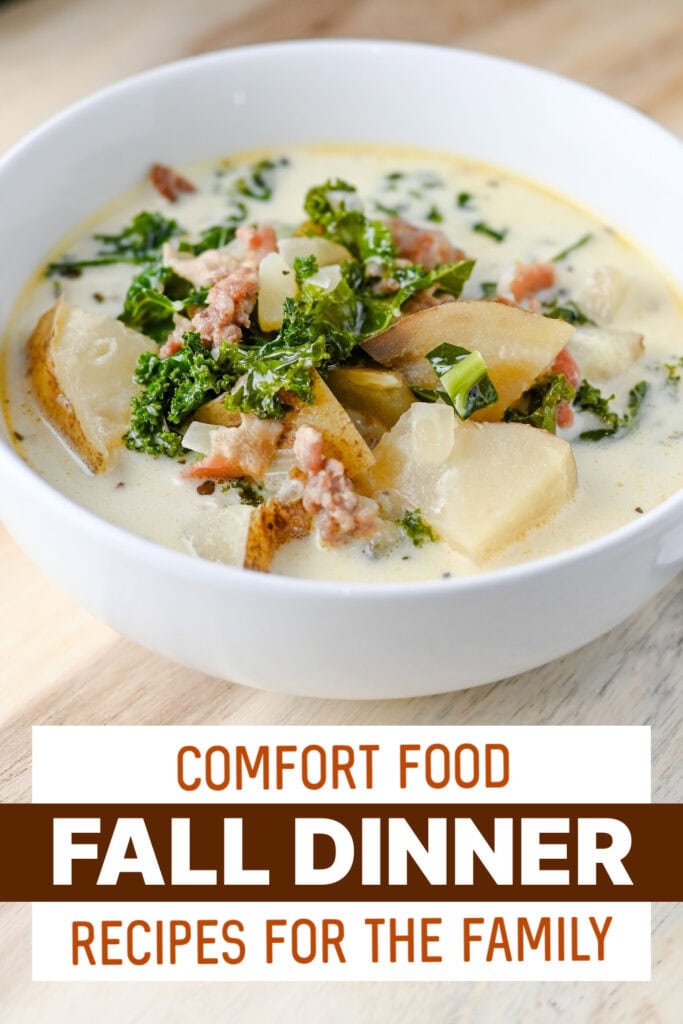 fall dinners - Crockpot Zuppa Toscana copy