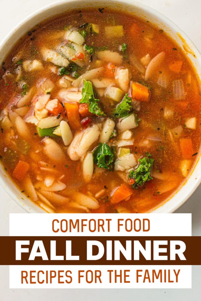 fall dinners - Slow Cooker Minestrone copy