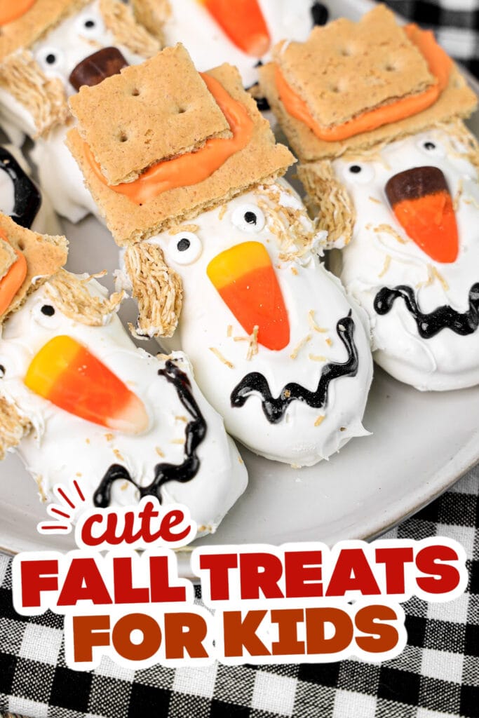 fall treats for kids - Nutter Butter Scarecrow Cookies copy
