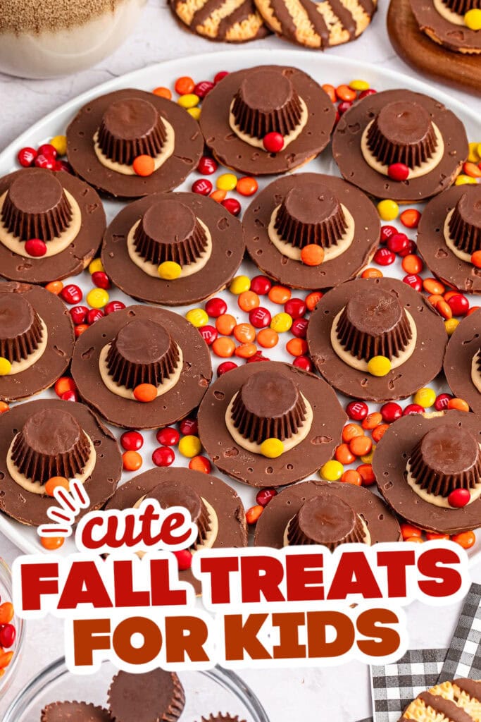 fall treats for kids - Thanksgiving Pilgrim Hat Cookies copy (1)