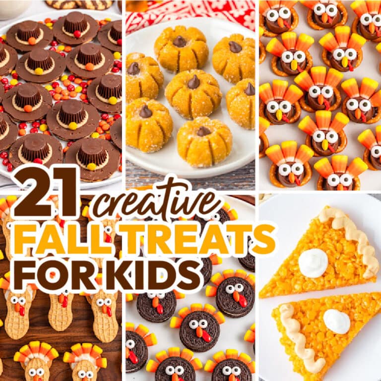 21 Creative Fall Treats for Kids to Make