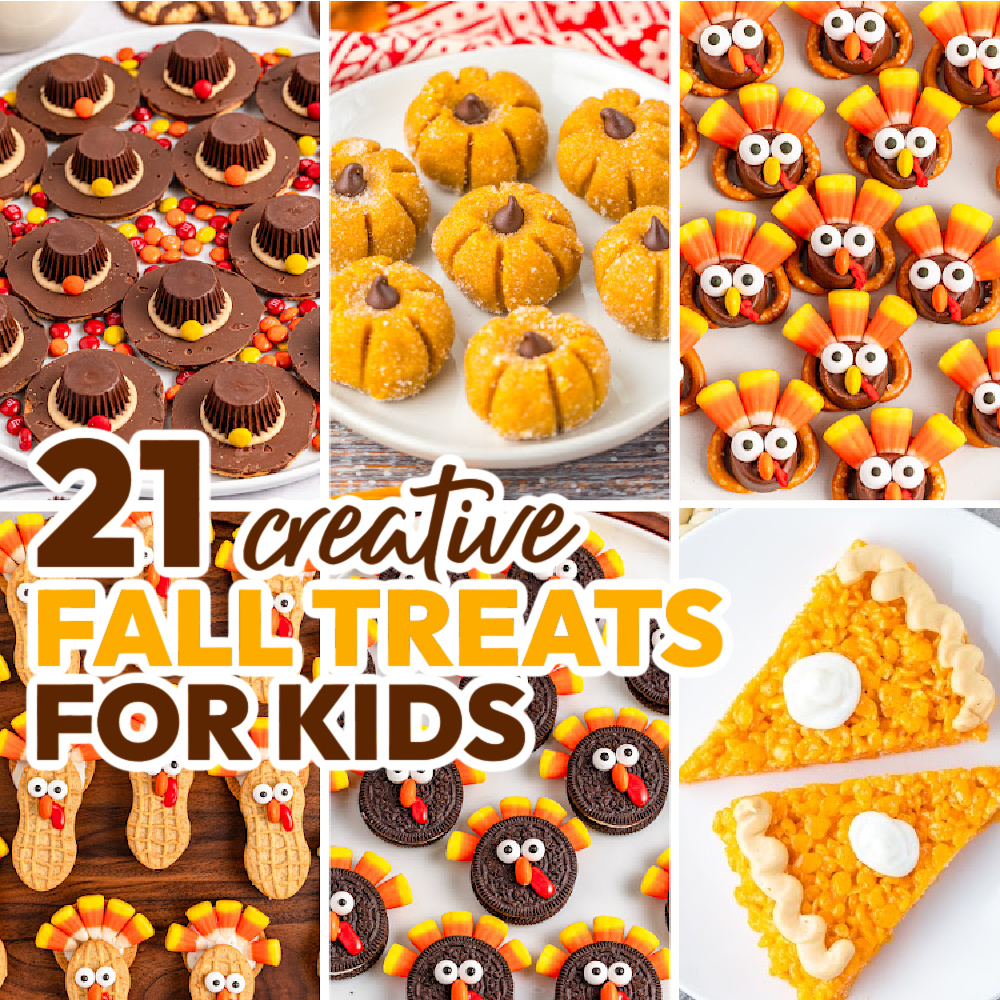 21 Creative Fall Treats for Kids to Make