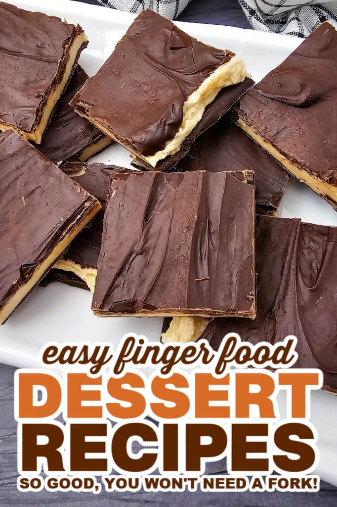 finger food desserts - Cookie Dough Bark
