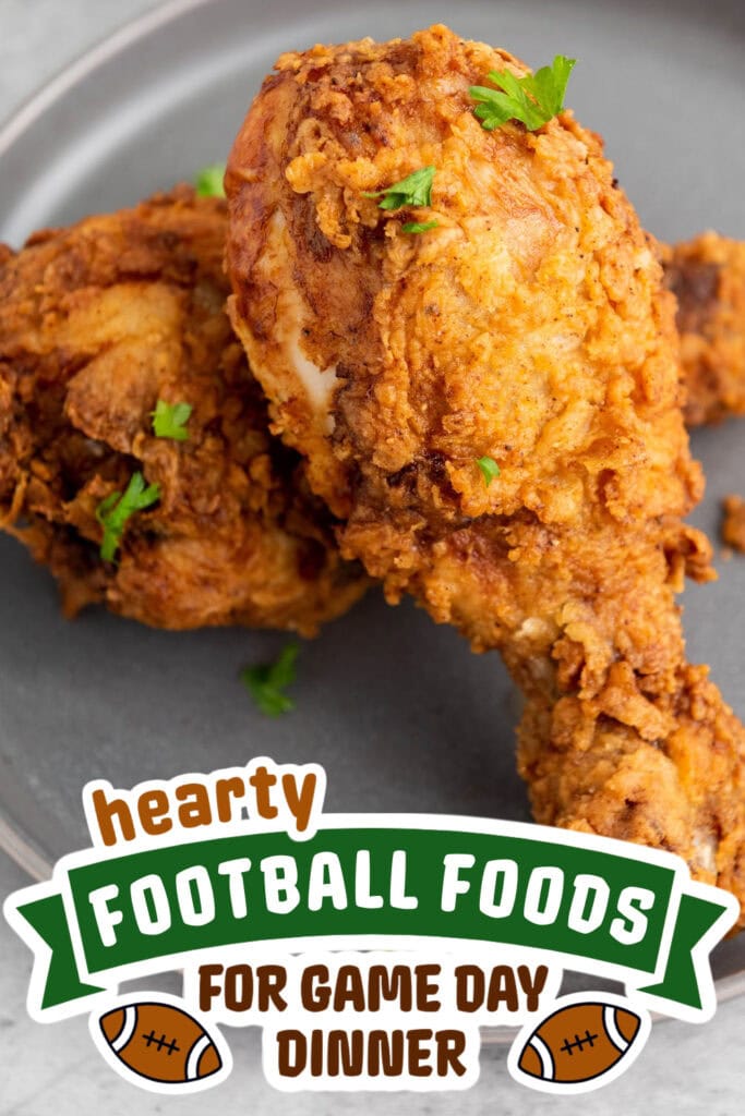 football food ideas -Buttermilk Fried Chicken copy