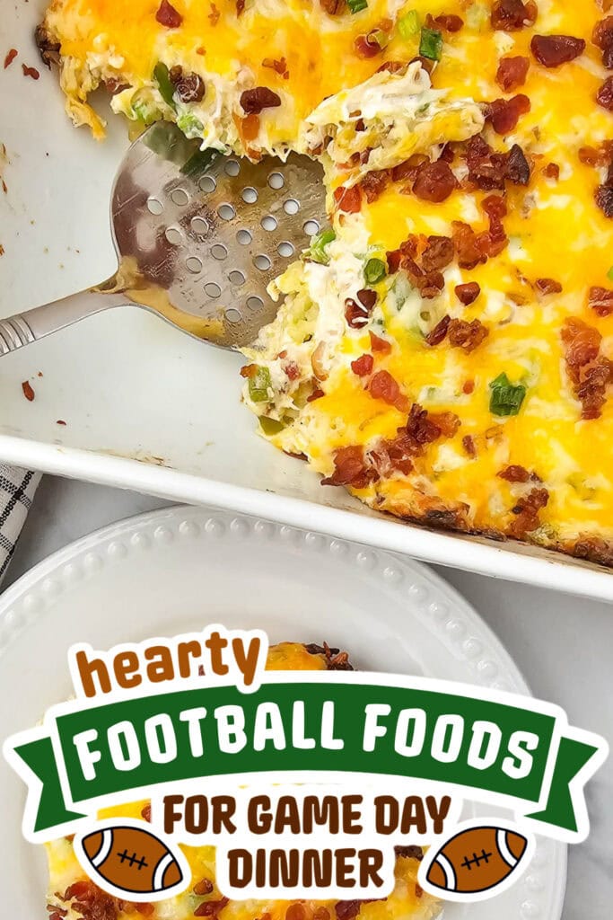 football food ideas - Cracked Out Chicken Tater Tot Casserole copy