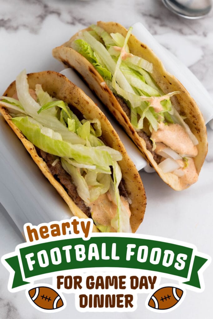 football food ideas - Smash Burger Tacos copy