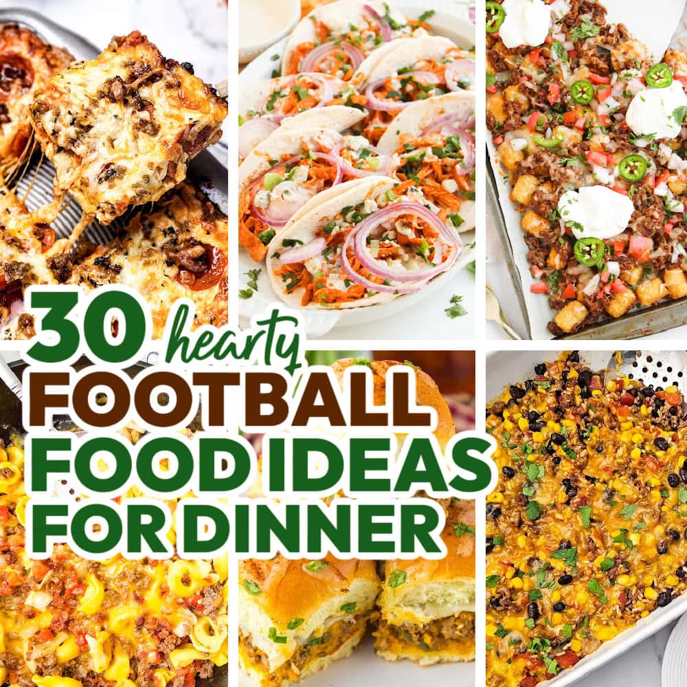 football food ideas for dinner featured image copy