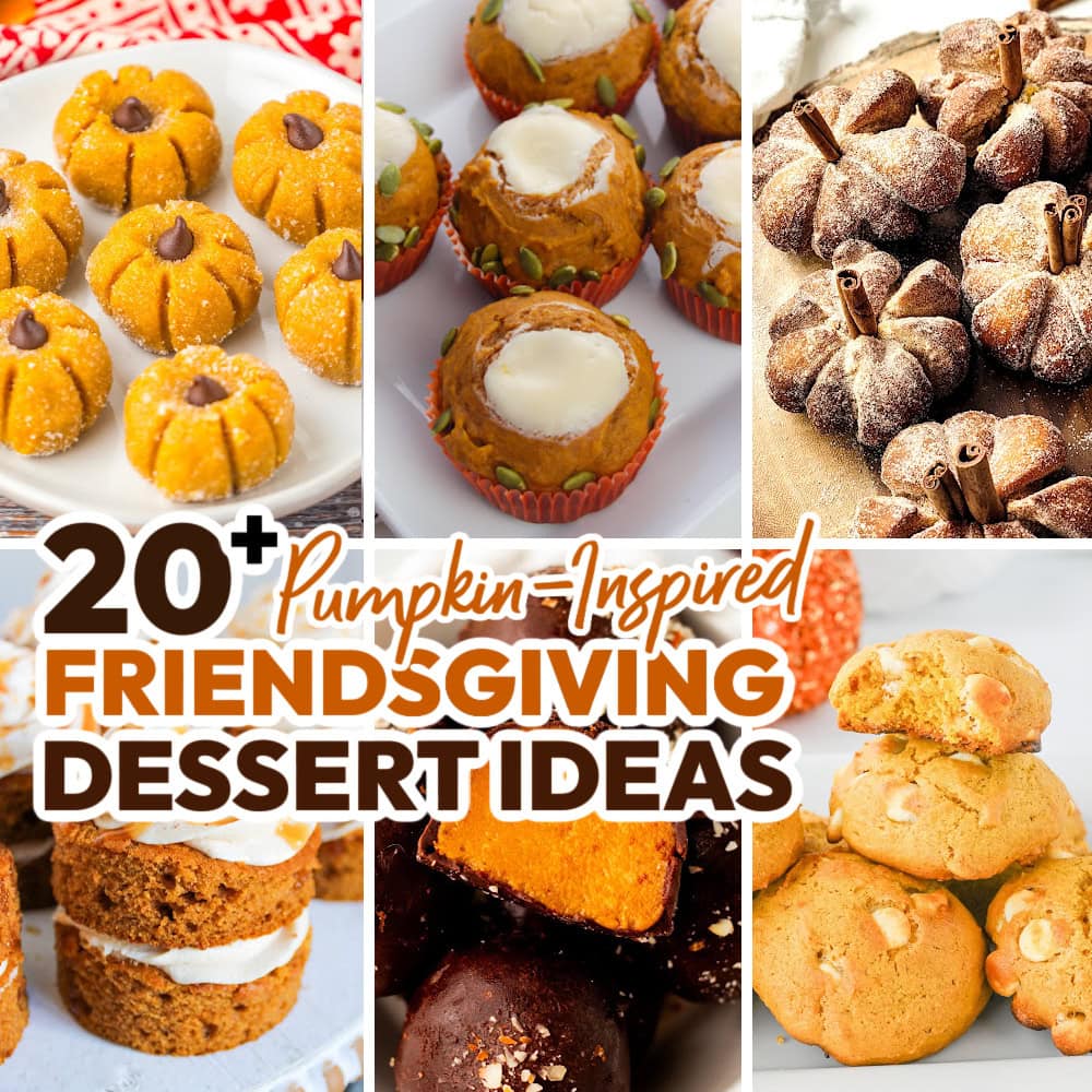 friendsgiving pumpkin dessert featured