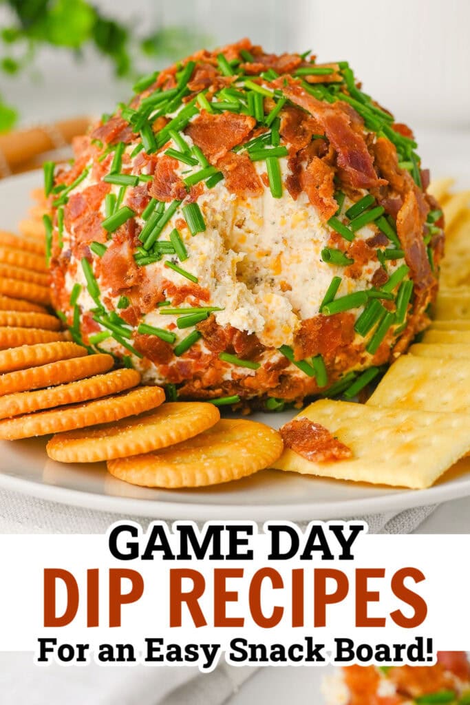 game day dips - Bacon Ranch Cheeseball copy